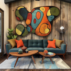 11 Mid Century Modern Wall Art Set, Large Square Art Digital Images, Office Decor, Living Room Decor, Overthebed Artwork Retro Furniture Art