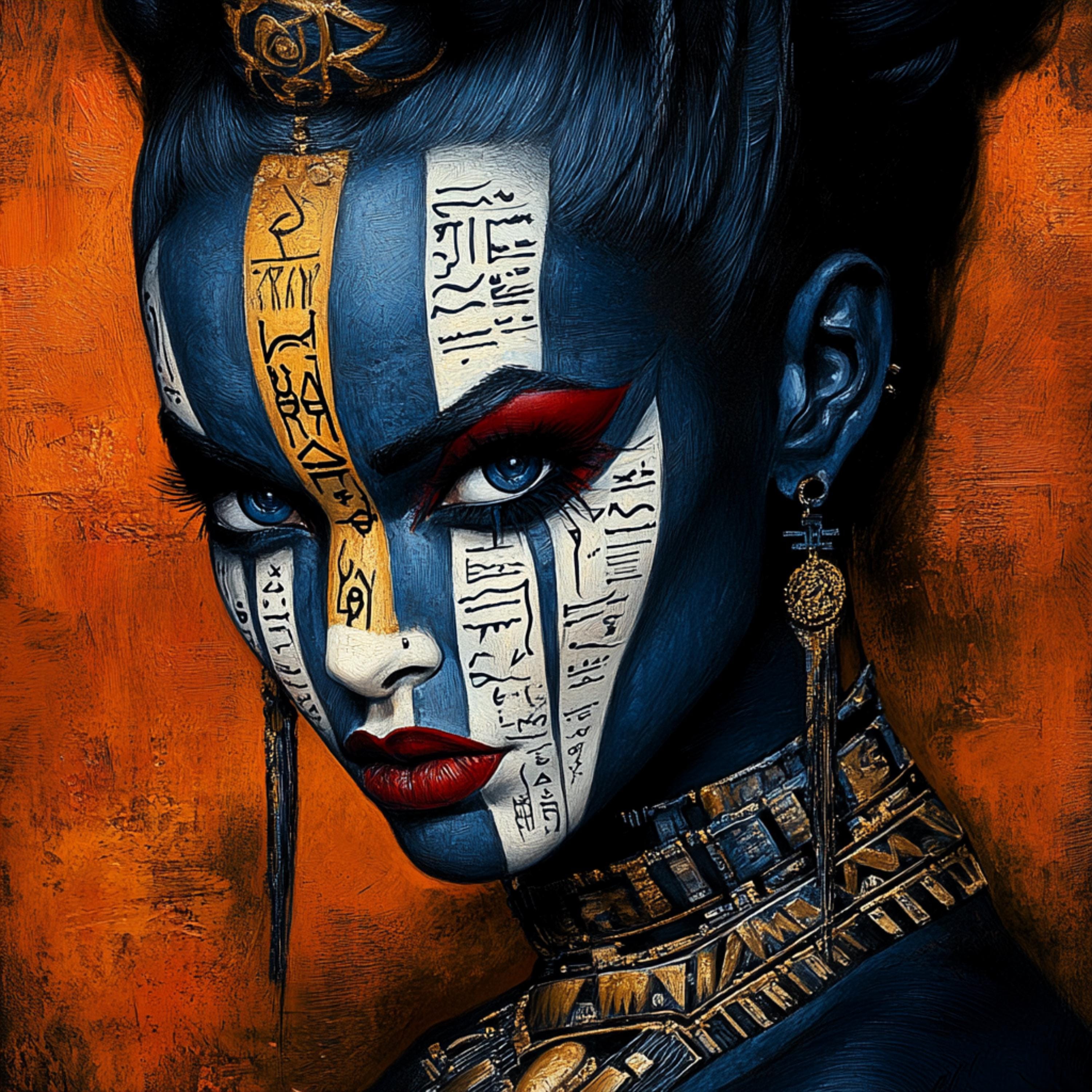 7 Fantasy Sci-Fi Art Prints, Mythological Digital Art, Tattoo Artist Prints, Cultural Digital Photography, Music Art Poster