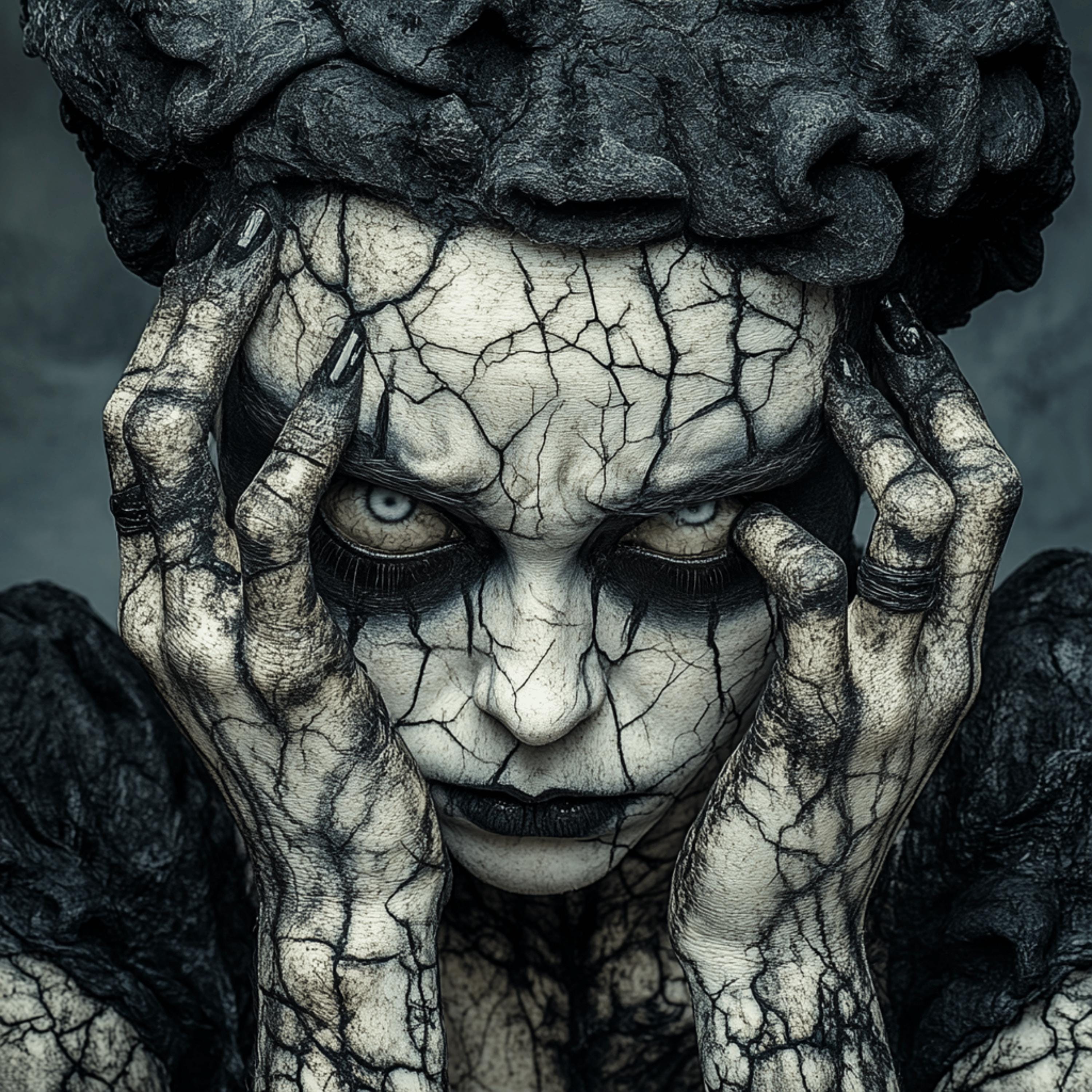 12 Creepy Dark Art Poster Horror Themed Wall Decor Unique Halloween Decoration Spooky Home Decor, Gothic Art Print, Macabre Artwork, Digital