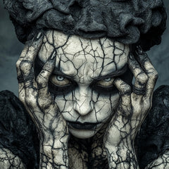 12 Creepy Dark Art Poster Horror Themed Wall Decor Unique Halloween Decoration Spooky Home Decor, Gothic Art Print, Macabre Artwork, Digital