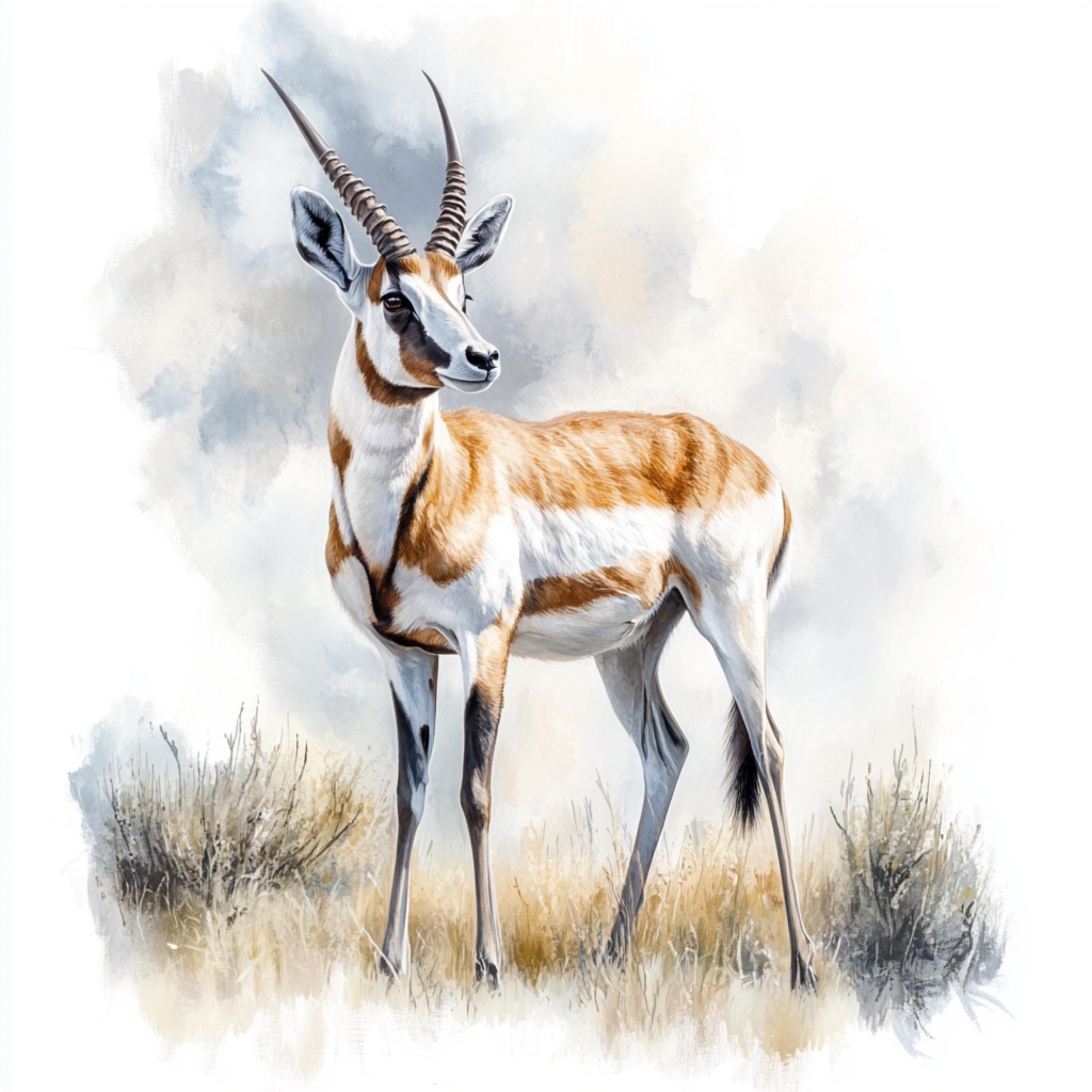 10 Prairie Animals Digital Poster, Large Square Art, 10 Digital Animal Prints, Wildlife Digital Art Set, Wall Decor for Nature Lovers