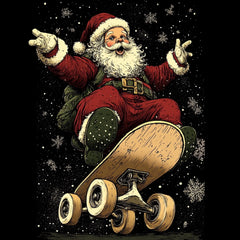 27 Santa Retro Poster, Large Square Artwork 27 Digital Images Holiday Decor, Seasonal Wall Art, Christmas Santa Print, Festive Snowman Scene