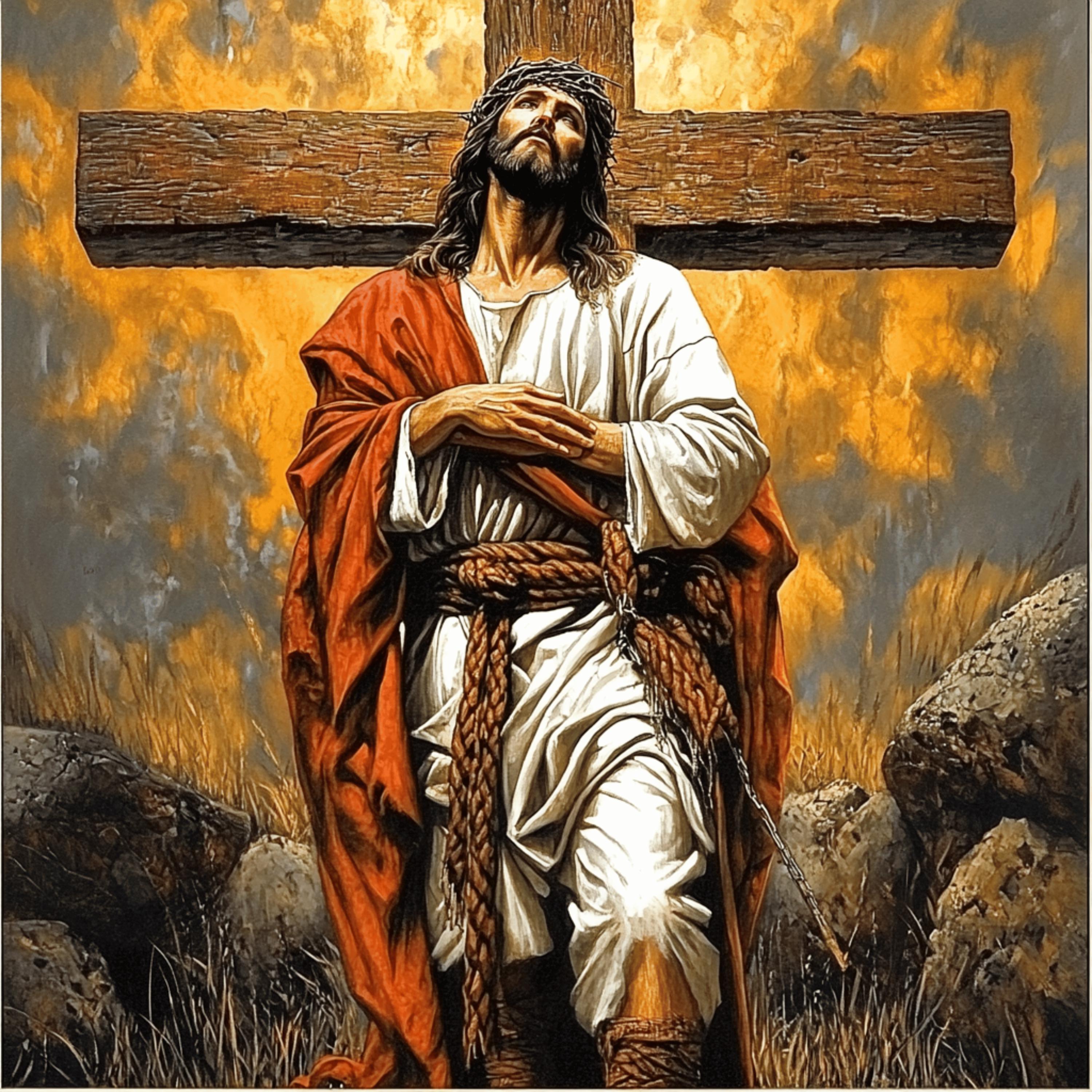 Christian Art Bundle, 55 Jesus Religious Digital Images, Christmas Wall Decor, Large Square Artwork Set, Christian Faith Images
