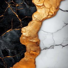 12 Abstract Wall Art Set, Black Gold Marble Art, Large Square Prints, Digital Download, Modern Home Decor, Unique Art Pieces
