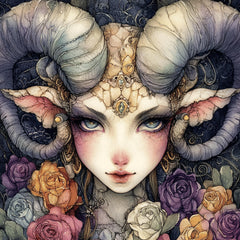 16 Mystical Mythical Creatures Poster, Digital Art Print, Large Square Art, Fantasy Wall Decor, 16 Digital Images Set, Fantasy Artwork Snake