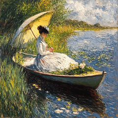 60 Monet-Inspired Digital Artwork Images - Impressionist Style Nature, Portrait and Landscape Prints