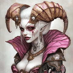 114 digital images fae witch jester mardi gras fantasy artwork portraits large square artwork poster