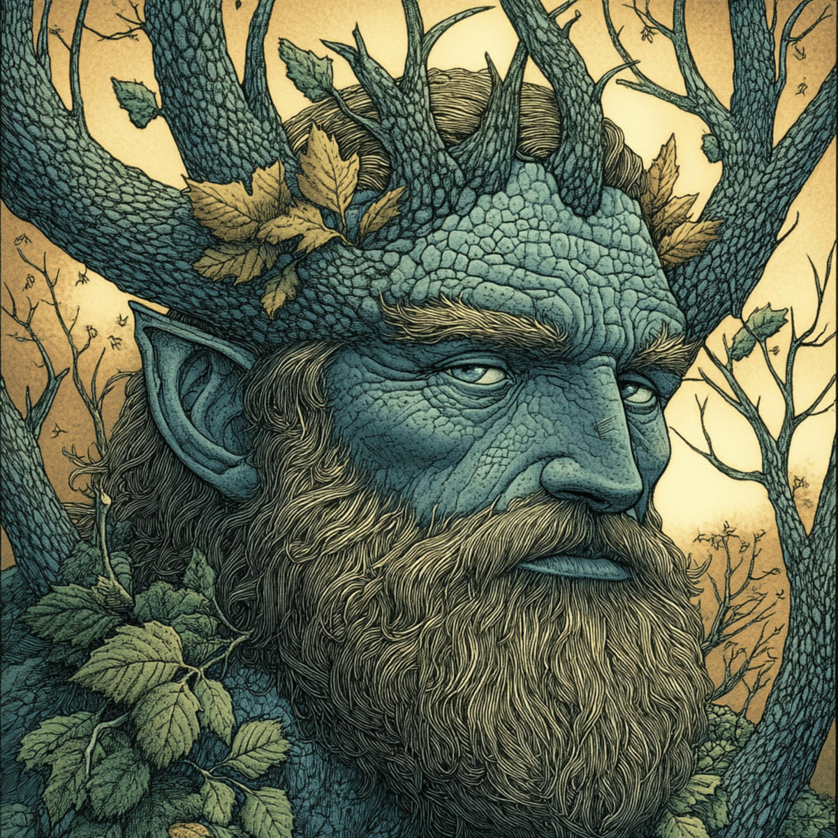 60 Ostara Spring Equinox Digital Images - Mystical Pagan Artwork for Instant Download