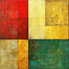 50 Abstract Artwork Set Digital Images Blue Red Green Artwork Large Square Wall Decor Poster Collection Modern Art