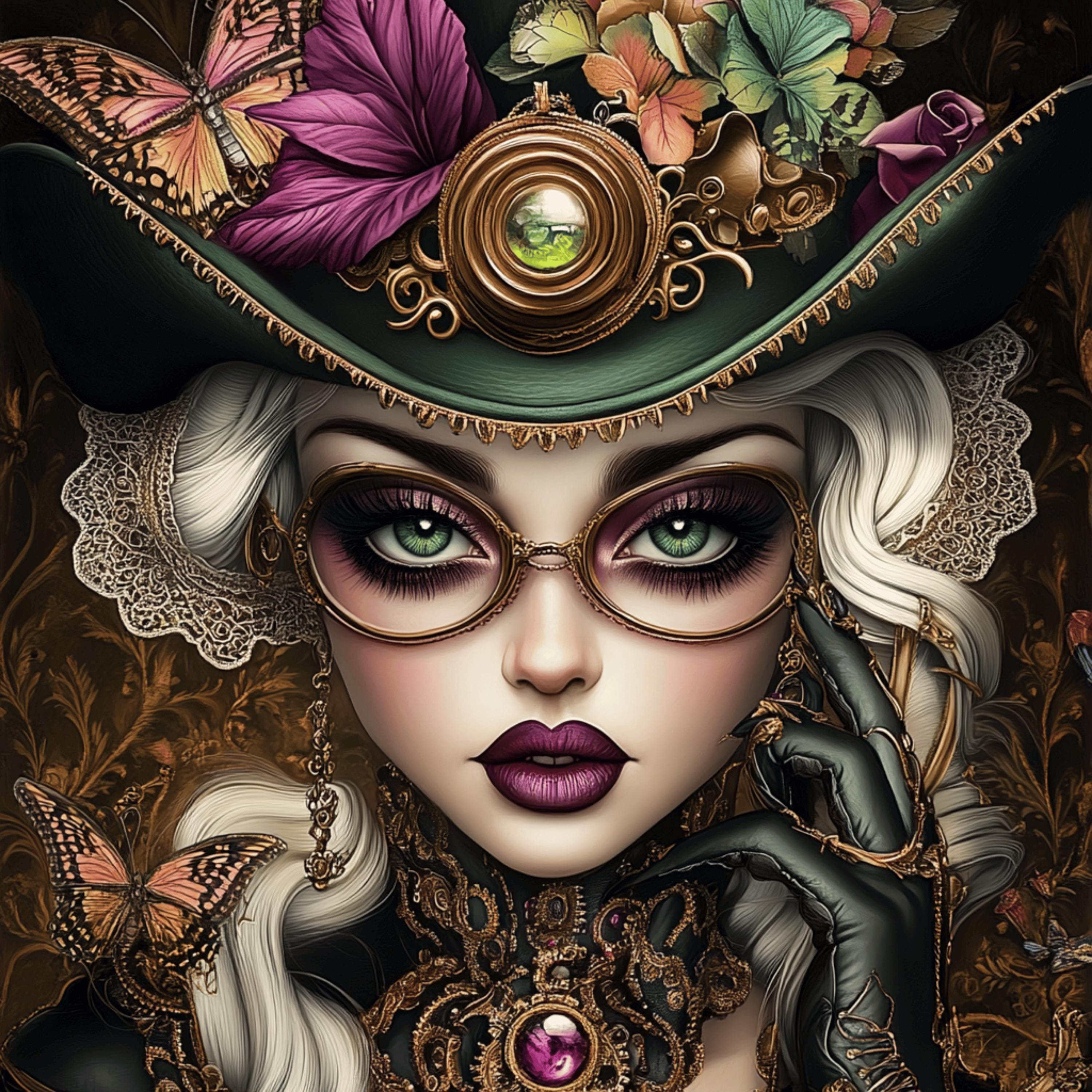 80 Steampunk Digital Images Set, Steampunk Art Prints, Retro-Futurism Neo-Victorian Sci-Fi, Clockwork Fantasy Art Bundle