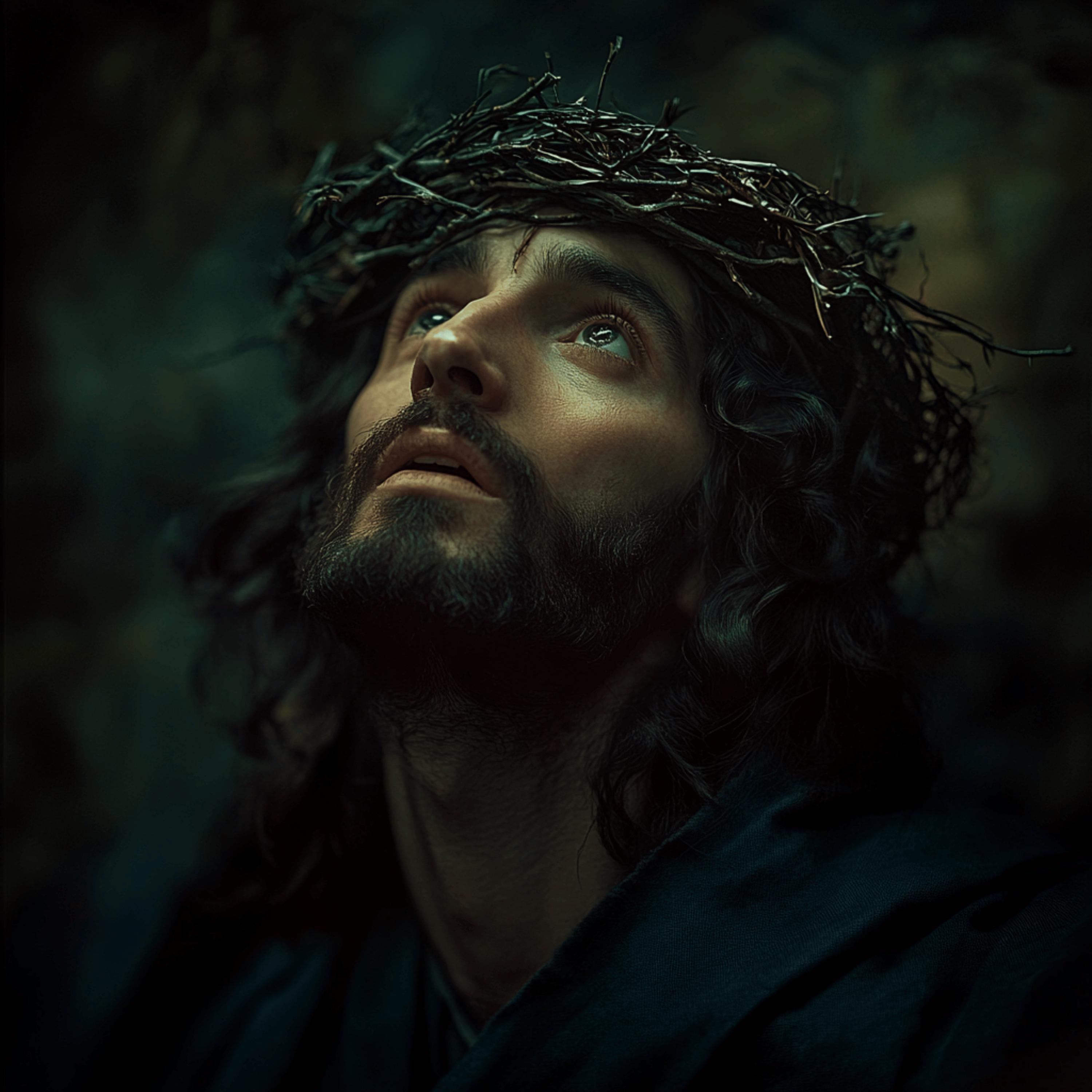 16 Portrait of Jesus Christ, Christian Art, Easter Poster, Religious Art, Large Square Artwork, Digital Download, Wall Décor Art