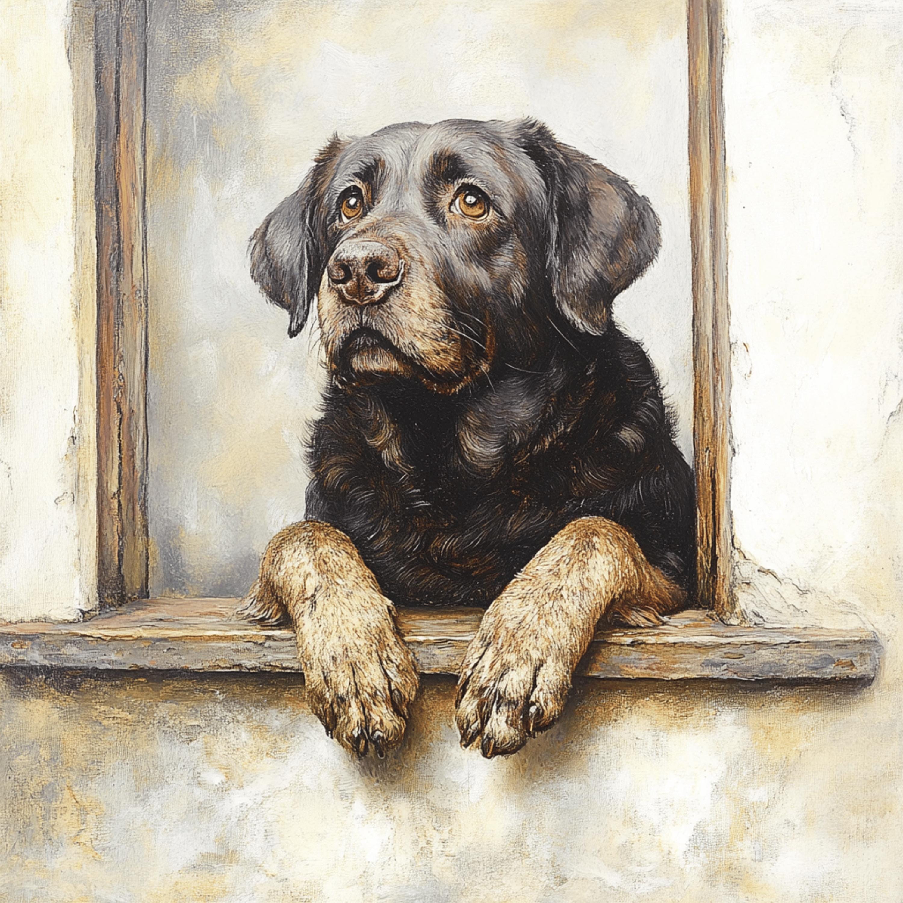 15 Dog Poster, Large Square Pet Art, Digital Dog Wall Decor, 15 Digital Images, Pet Lover Gift, Large Dog Print, Dog Themed Digital Art