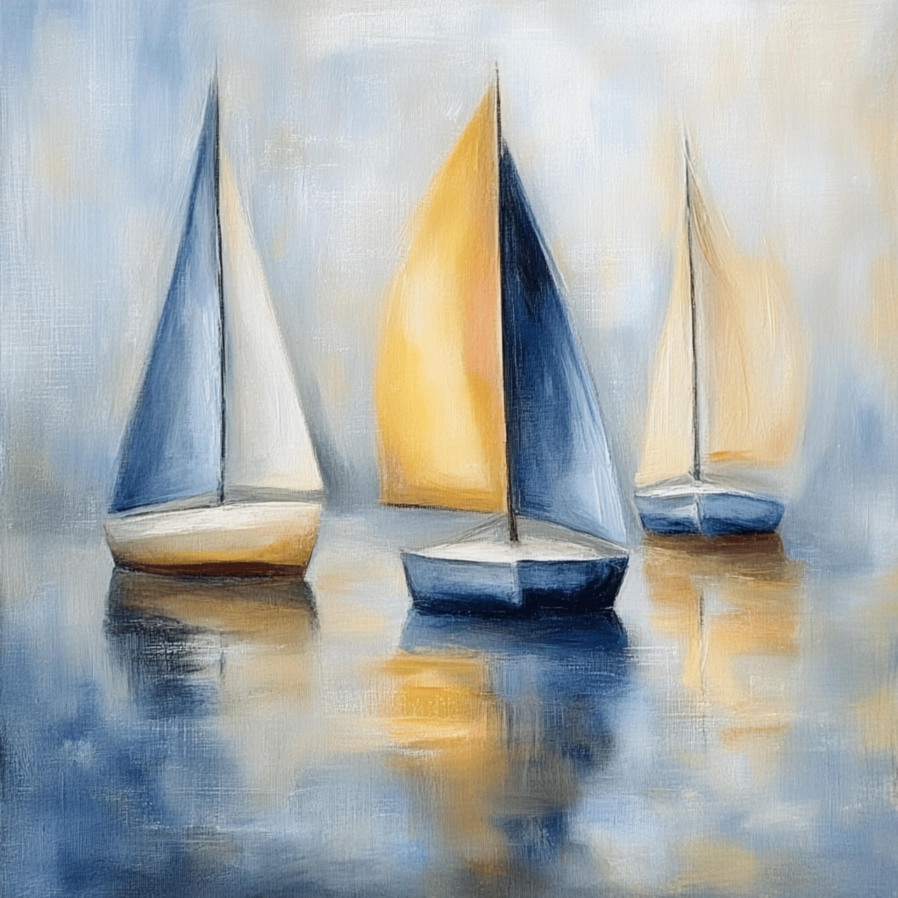 12 Sailboat Wall Art Set, Coastal Nautical Prints for Women, Ocean Boat Decor for Home Office, Digital Art Gift for Sea Lovers & Beach Fans