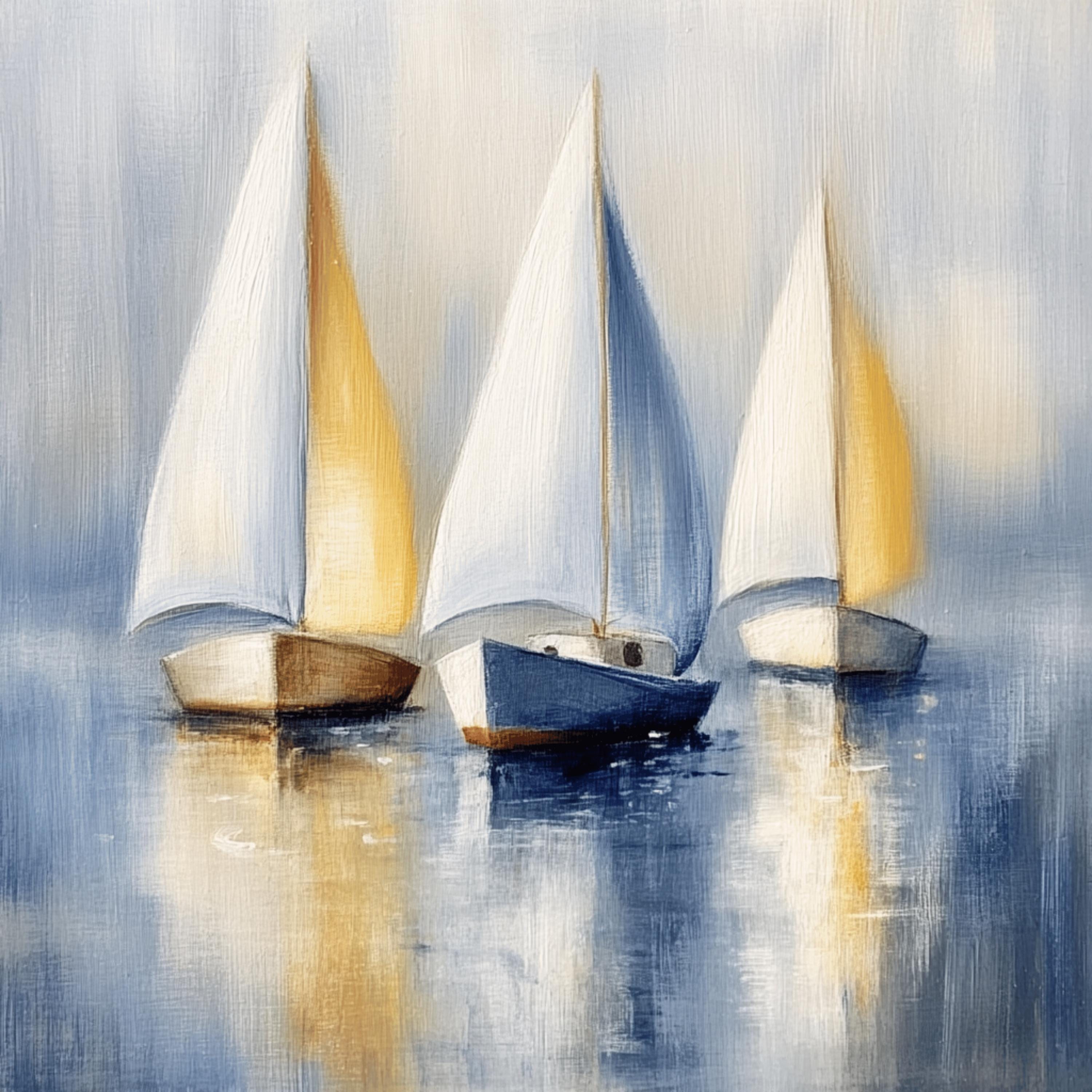 12 Sailboat Wall Art Set, Coastal Nautical Prints for Women, Ocean Boat Decor for Home Office, Digital Art Gift for Sea Lovers & Beach Fans