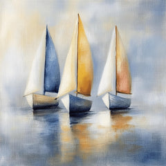 12 Sailboat Wall Art Set, Coastal Nautical Prints for Women, Ocean Boat Decor for Home Office, Digital Art Gift for Sea Lovers & Beach Fans