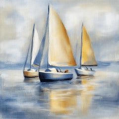12 Sailboat Wall Art Set, Coastal Nautical Prints for Women, Ocean Boat Decor for Home Office, Digital Art Gift for Sea Lovers & Beach Fans