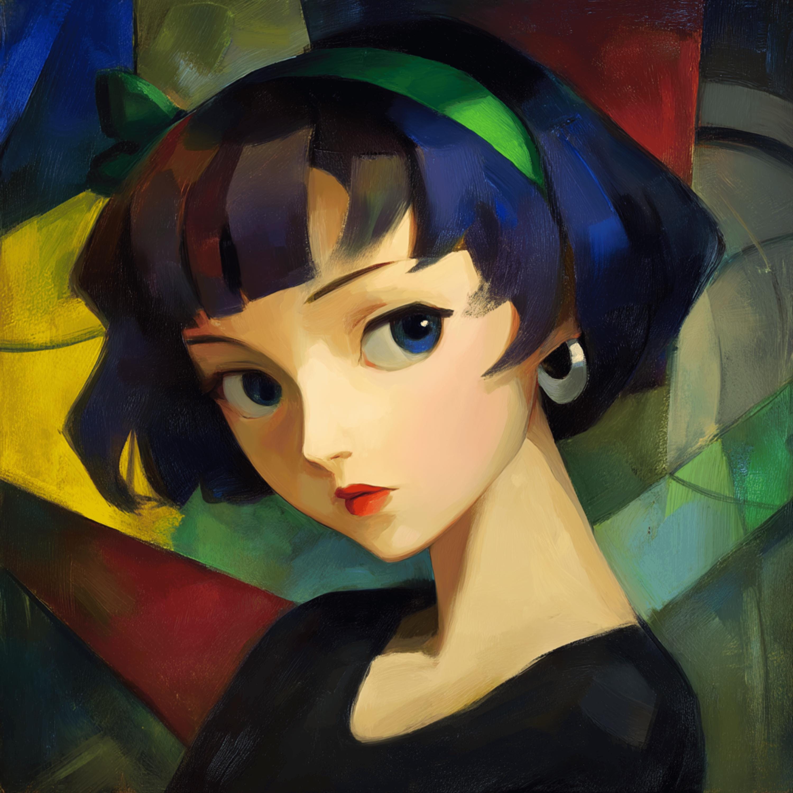 14 Anime Girl Printable Wall Art, Vibrant Digital Pop Portraits Cute DIY Art for Crafters, Kawaii Gift for Her, Bold POD Artwork Set Cosplay