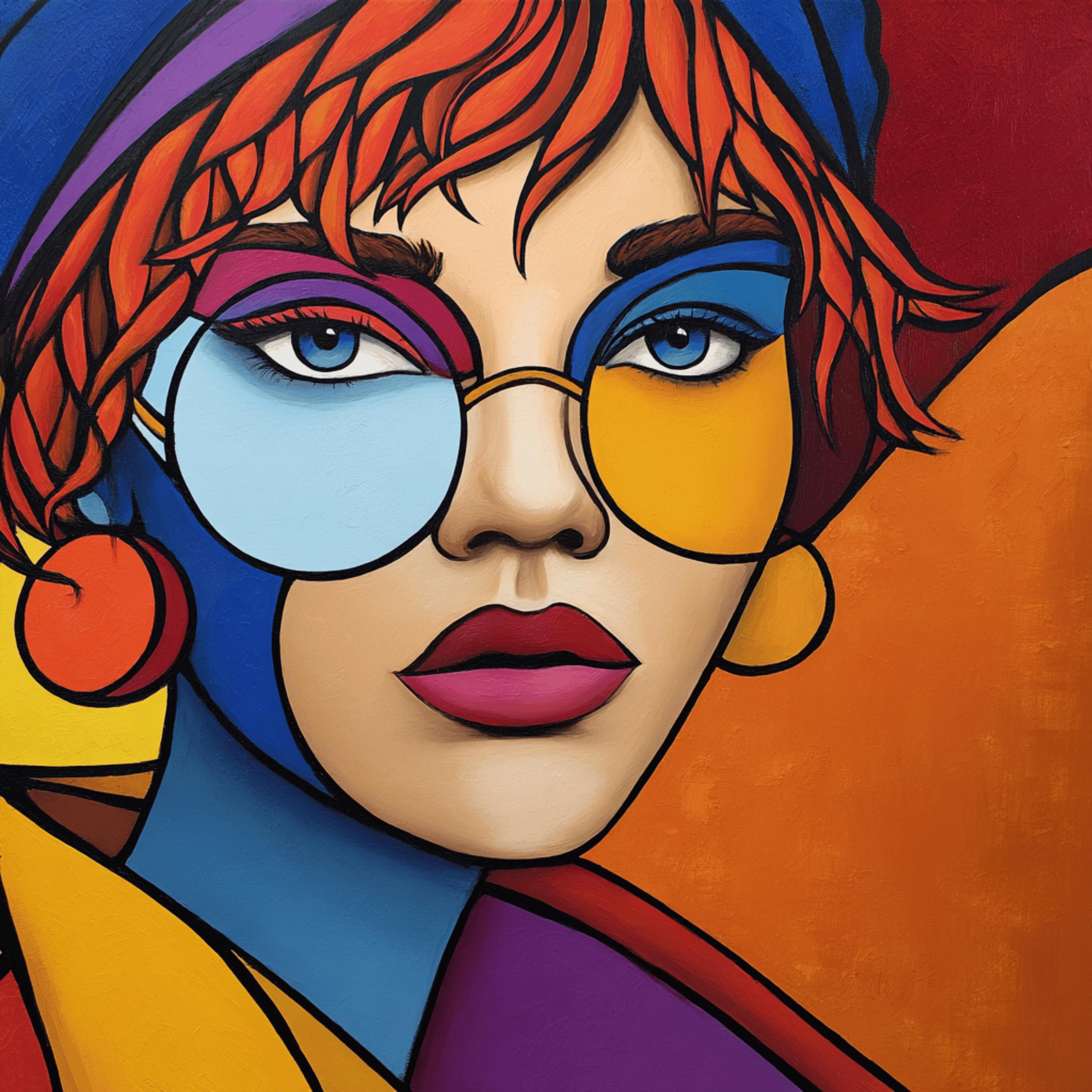 14 Pop Art Portrait Prints, Colorful Woman & Man Wall Art, Bold Digital Downloads, DIY Craft Art, Vibrant POD Giftable Printable Set