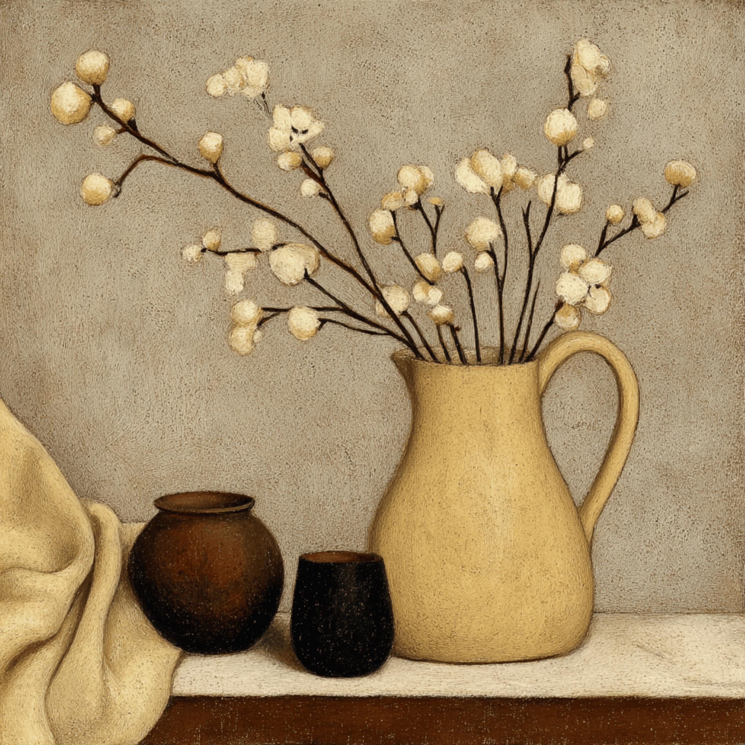 11 Neutral Beige Still Life Wall Art for DIY Home Decor, Rustic Kitchen Printables, Craft Projects, POD, Gifts and Cozy Room Styling