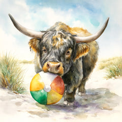 11 Watercolor Highland Cow Clipart for Sublimation DIY Wall Art Crafts Rustic Farm Animal Wall Art Gift for Cow Lovers Cow Art Prints Bundle