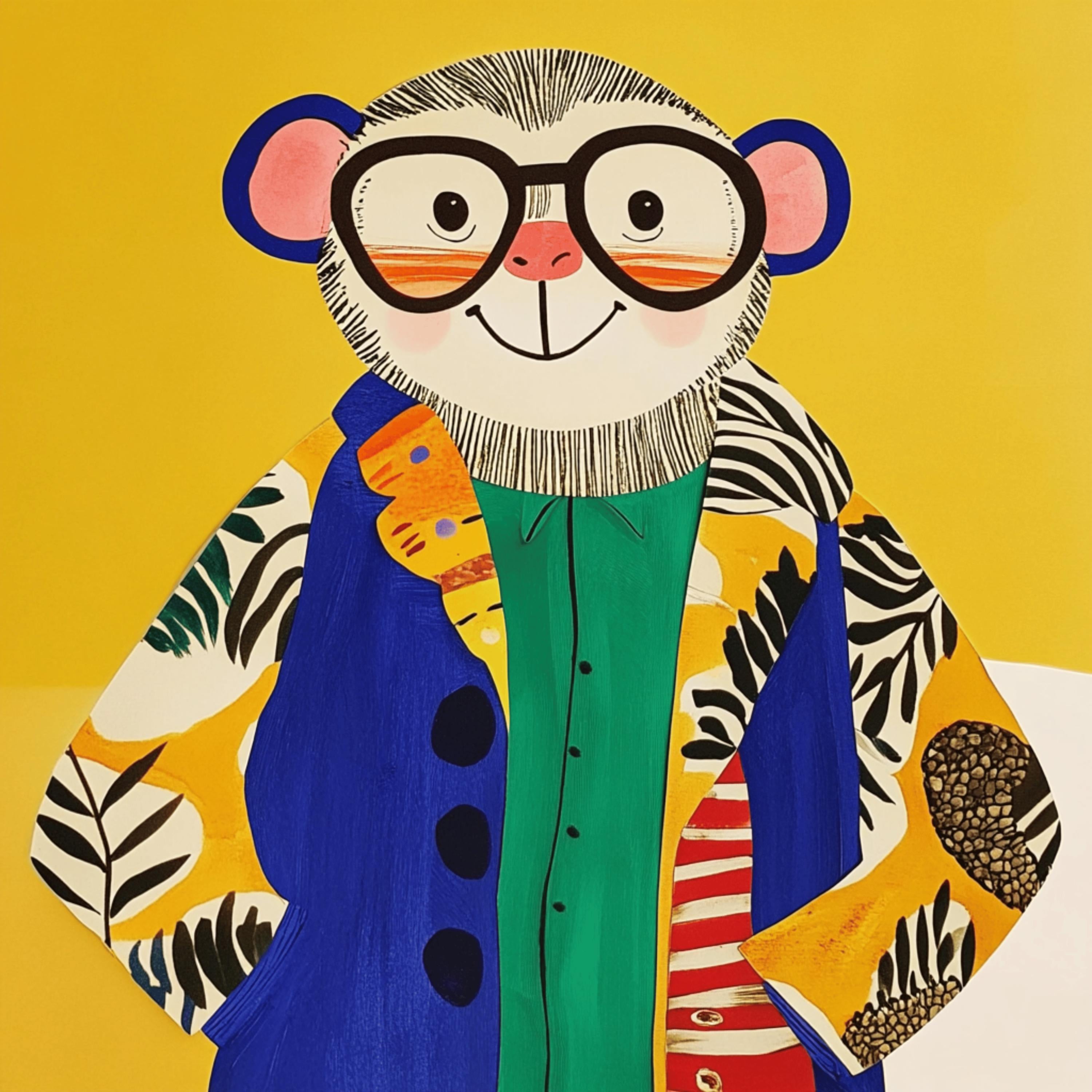 15 Quirky Animal Art Prints for DIY Wall Art, POD Crafters | Funny Animal Illustrations for Gifts, Home Decor & Kids Room Art