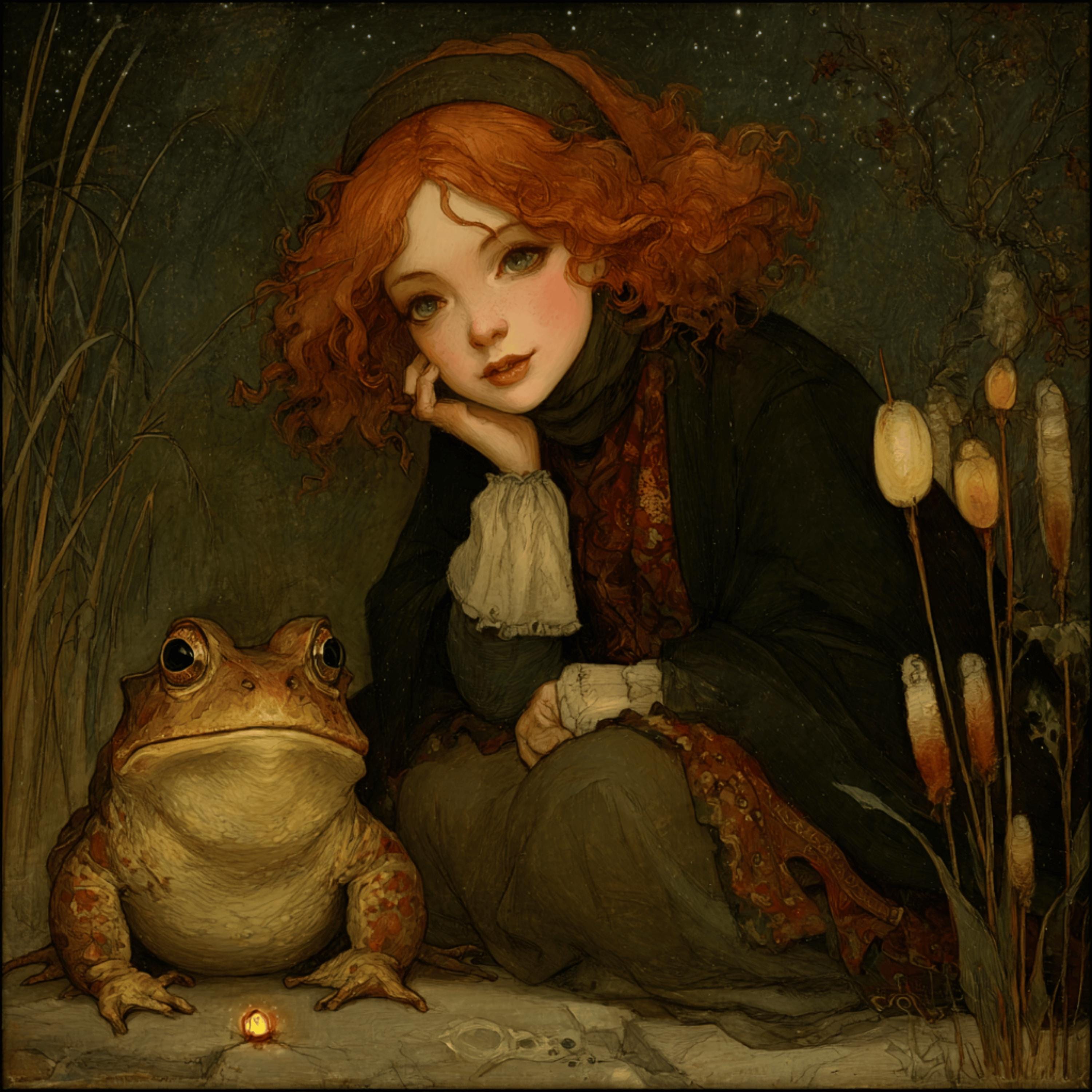 16 Witch With Toad Digital Art, Printable Witchy Wall Art, DIY Craft, POD Sublimation, Gothic Gifts, Wiccan Decor, Pagan Gifts, Frog Witch
