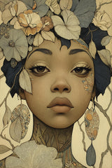 15 2x3 Ratio Digital Art Prints for DIY Gallery Wall Art Female Portraits Still Life and Landscapes for Sublimation, Crafters