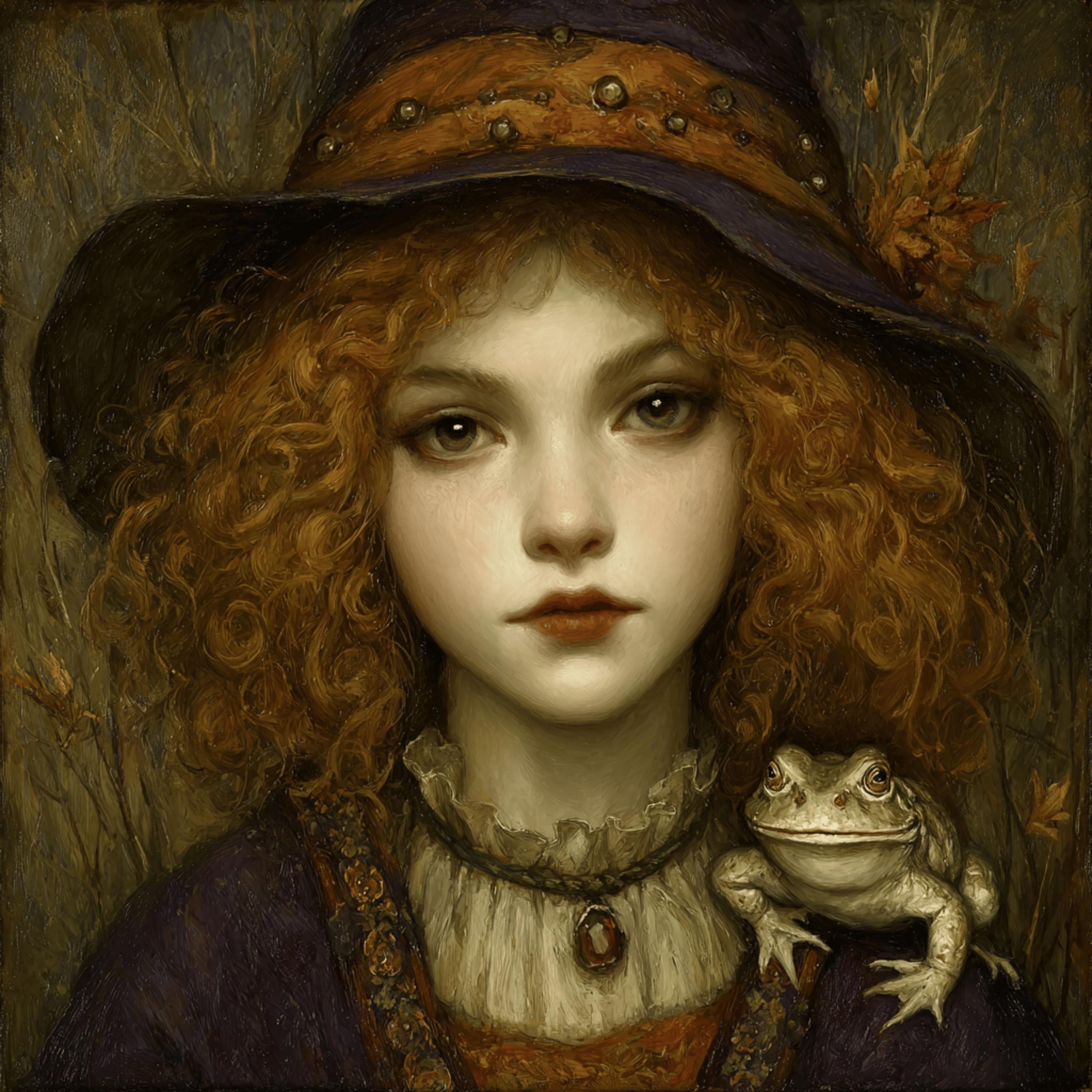 16 Witch With Toad Digital Art, Printable Witchy Wall Art, DIY Craft, POD Sublimation, Gothic Gifts, Wiccan Decor, Pagan Gifts, Frog Witch