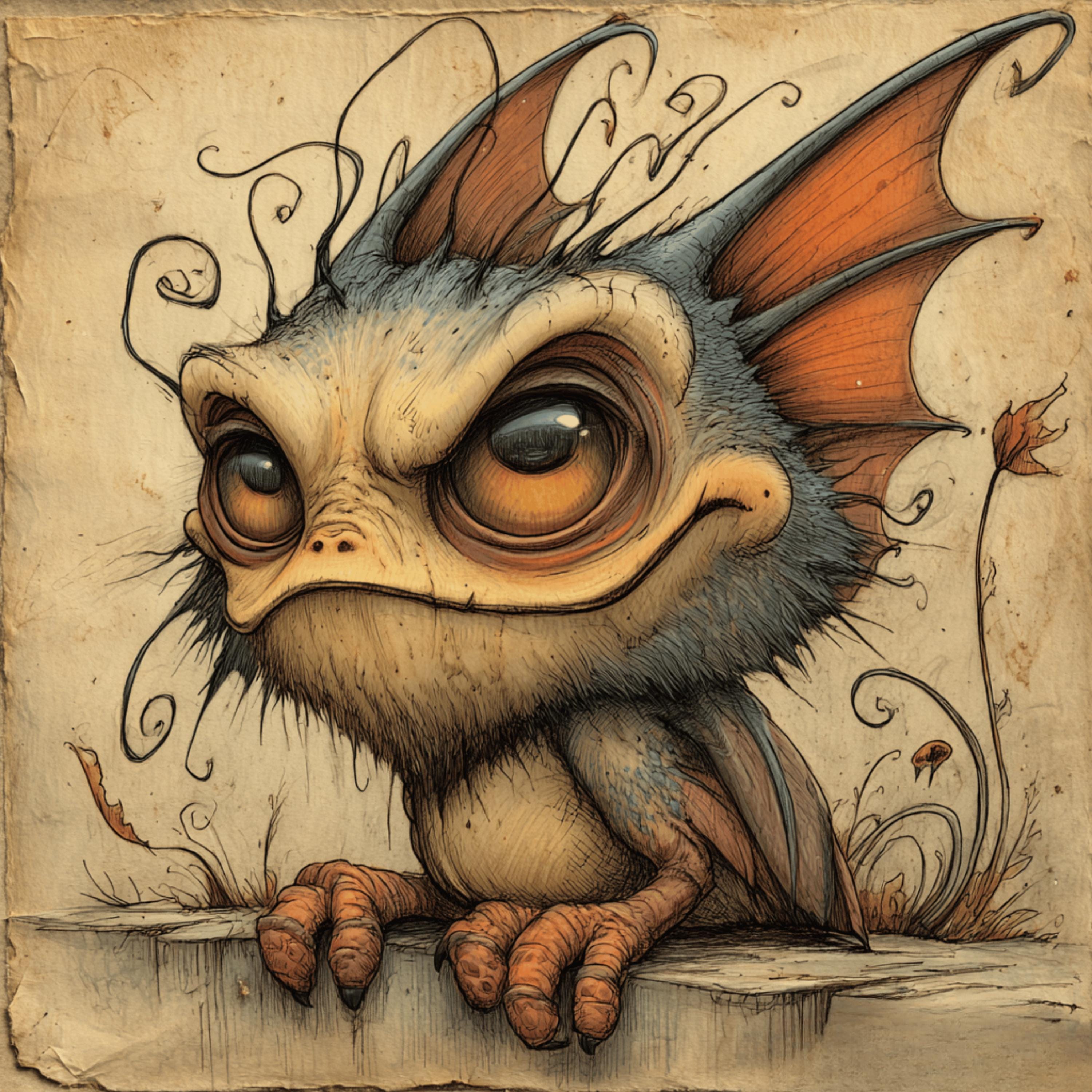 16 Kids Fantasy Creature Art, Digital Download PNG, DIY Kids Room Decor, Sublimation Art, POD Prints, Cute Fantasy Gift Idea