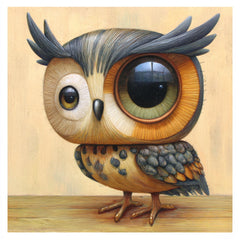 30 Printable Nursery Wall Art, Cute Animal Digital Art, Big Eye Animal Prints DIY Animal Decor for Kids Room, Playroom or Nursery Surrealism