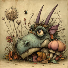 15 Whimsical Fantasy Creatures for DIY Wall Art, Cute Printable Nursery Art, Sublimation for POD Crafters, Giftable Monster Decor