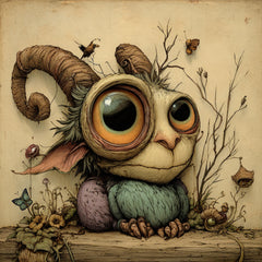 15 Whimsical Fantasy Creatures for DIY Wall Art, Cute Printable Nursery Art, Sublimation for POD Crafters, Giftable Monster Decor