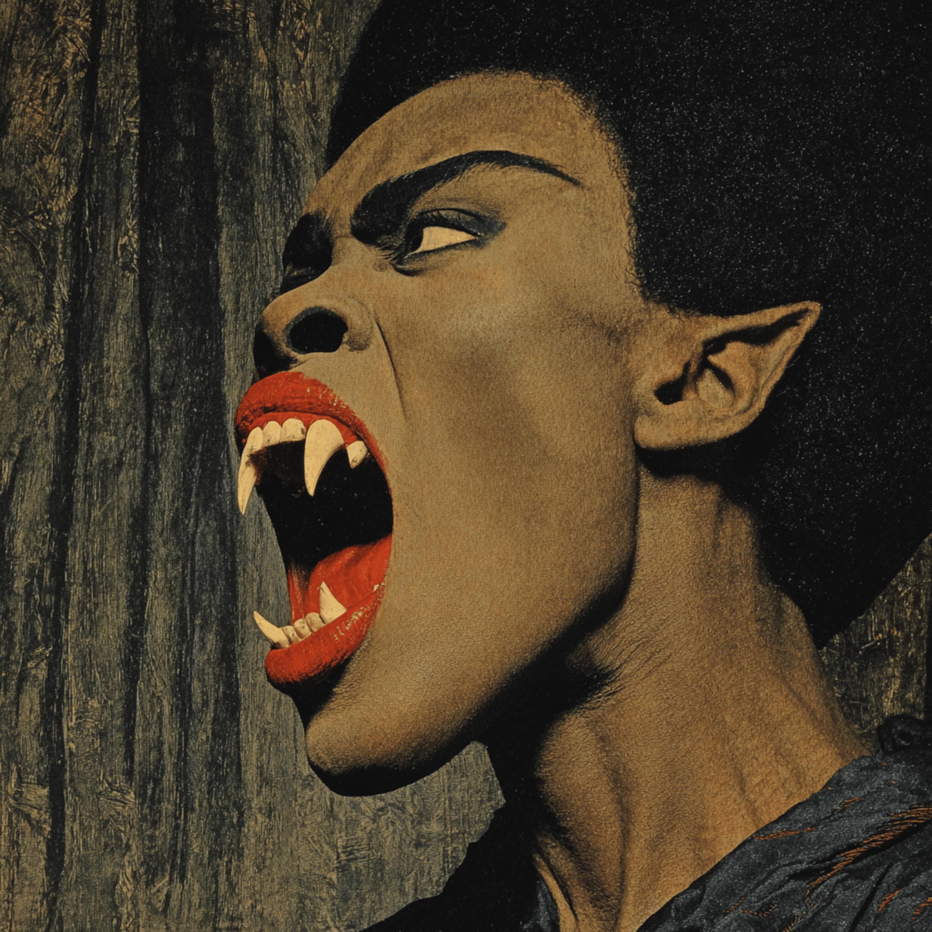 30 Retro Halloween Vampire Wall Art | Horror DIY Printable Art | Spooky Sublimation Images | Gothic Retro Halloween Decor PNG