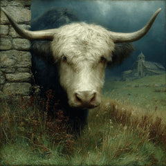 15 Highland Cow Wall Art for Kitchen or Living Room, DIY Printable Cow Portraits, Rustic Farmhouse Digital Artwork, POD Cow Decor